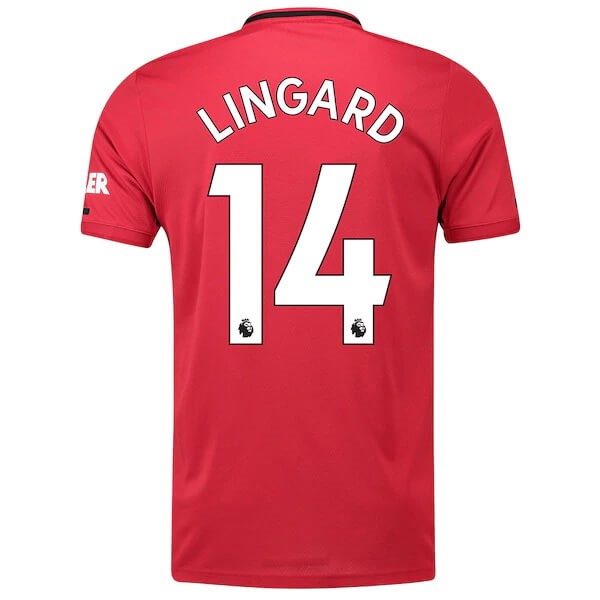 Trikot Manchester United NO.14 Lingard Heim 2019-20 Rote Fussballtrikots Günstig